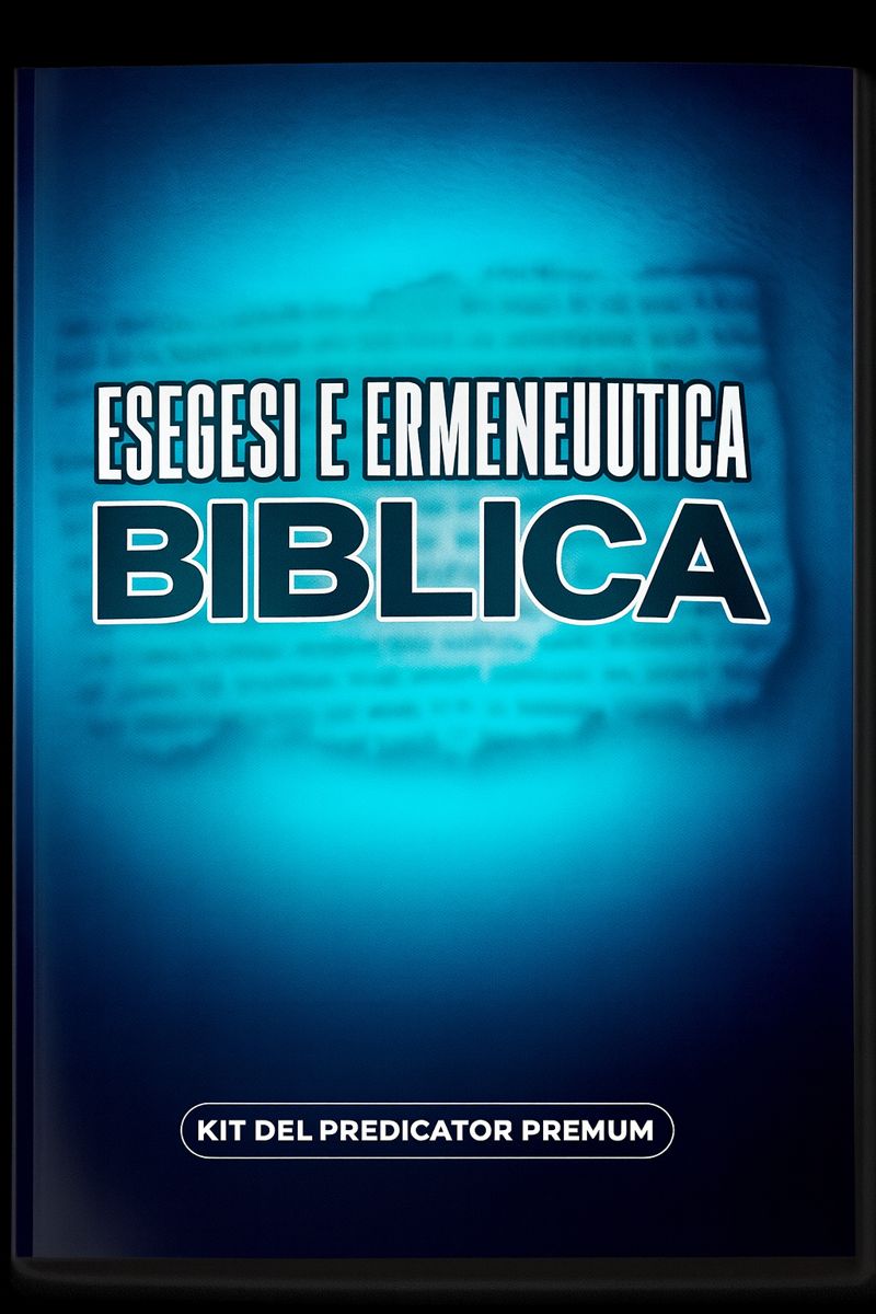 Copertina del bonus: Esegesi ed ermeneutica biblica
