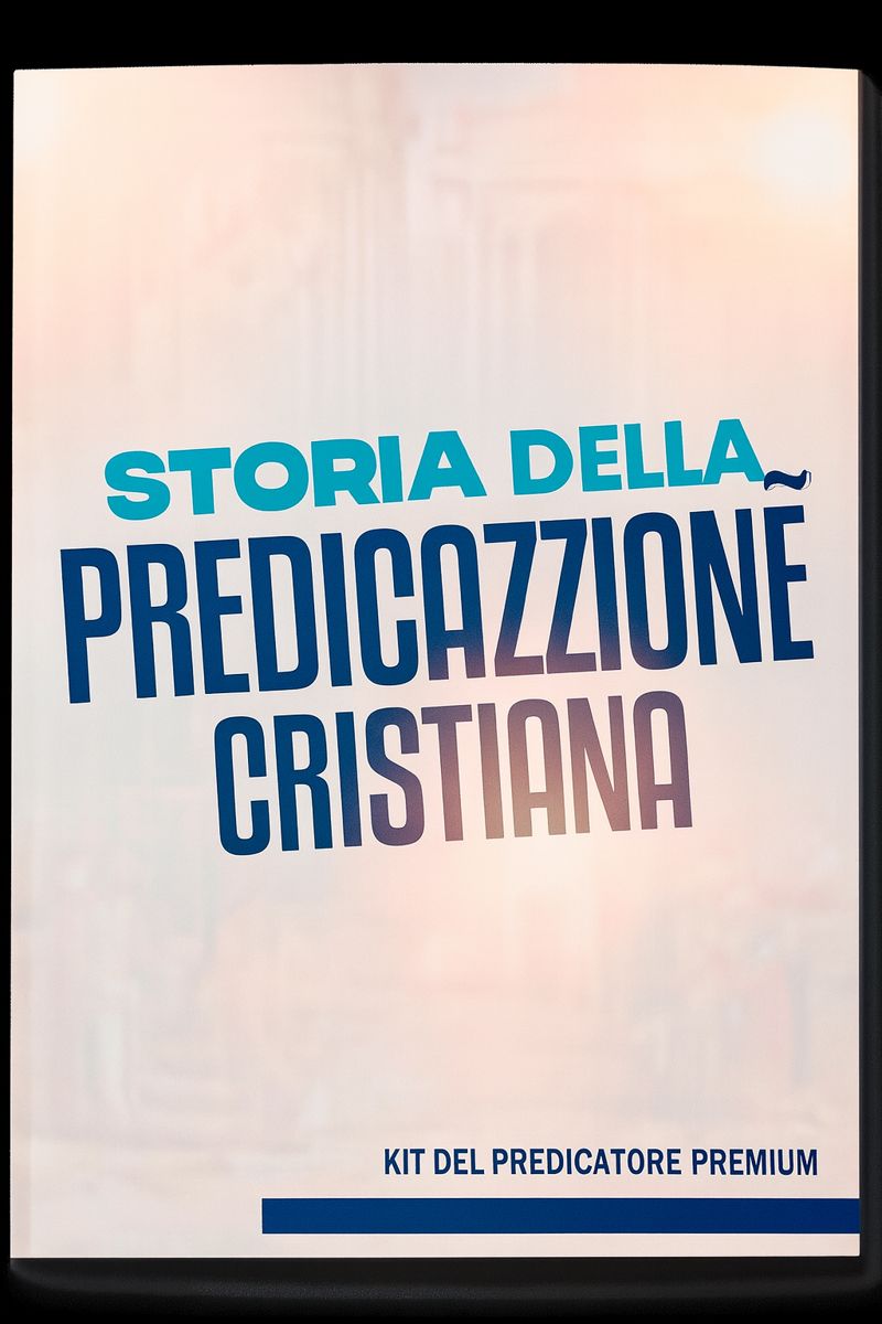 Copertina del bonus: Storia della predicazione cristiana
